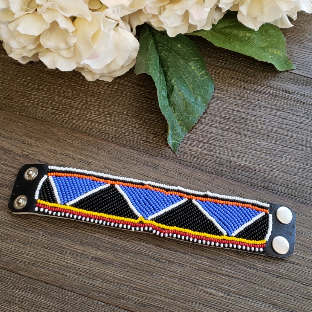 Beaded Cuff Bracelet - image 3